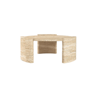 Travertena travertine coffee table
