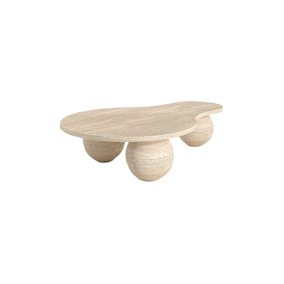 Travertena travertine coffee table