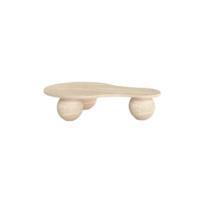 Travertena travertine coffee table