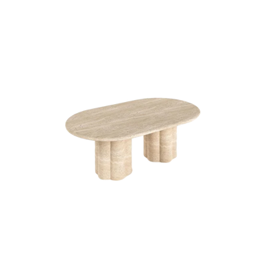 Travertena travertine coffee table