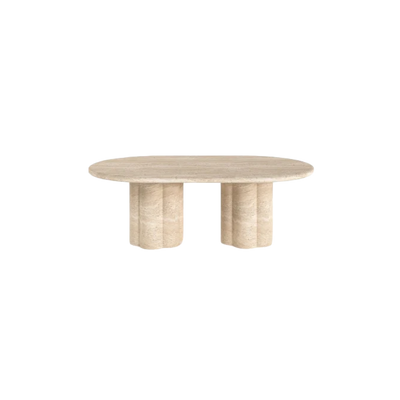 Travertena travertine coffee table