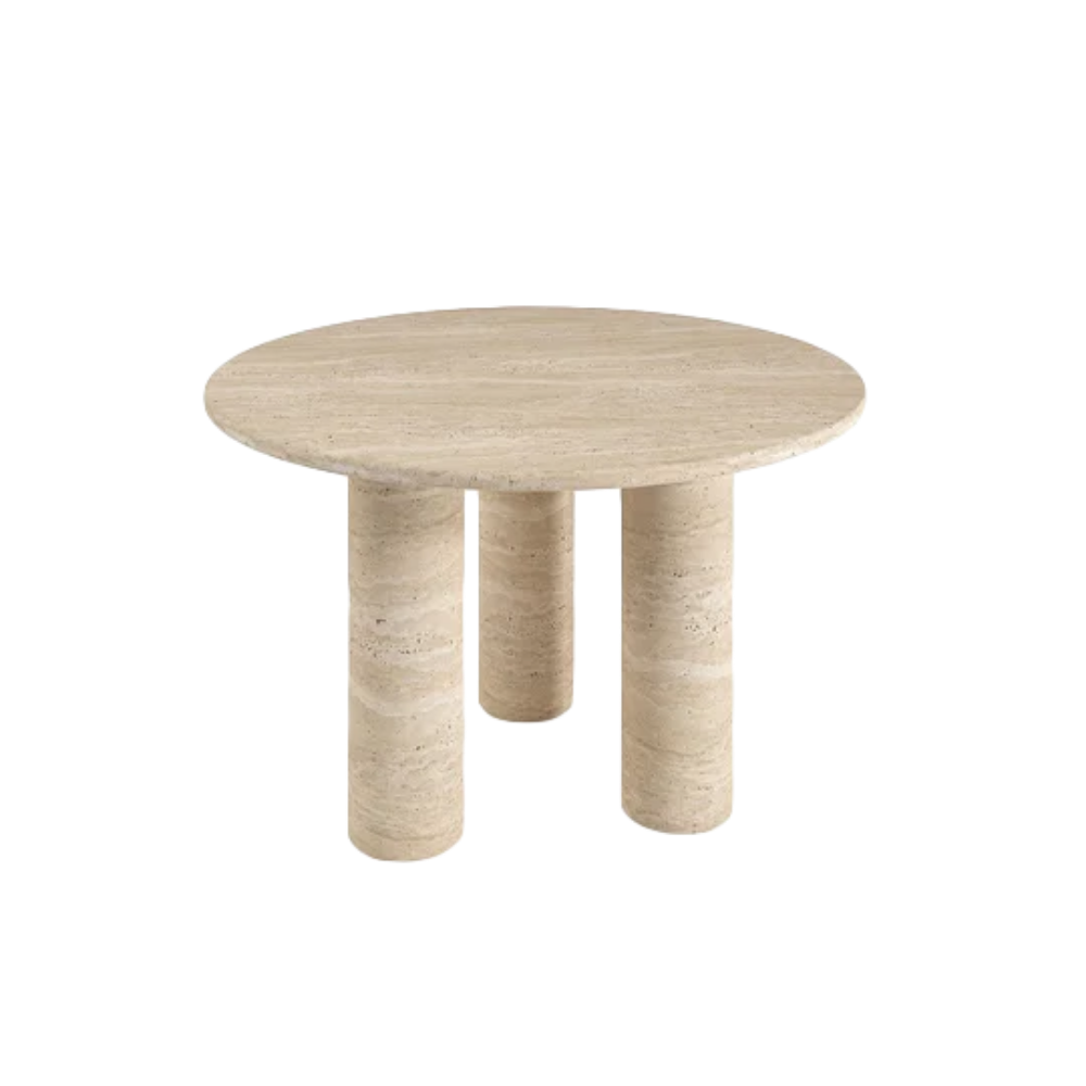 Travertena travertine dining table