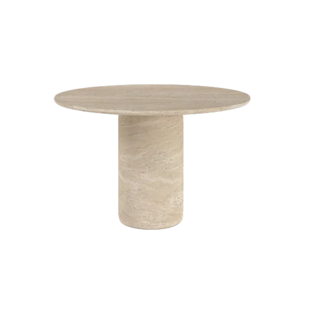Travertena travertine dining table