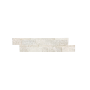 Travertena Mugla White Marble Ledger Panel