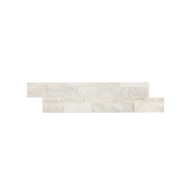 Travertena Mugla White Marble Ledger Panel