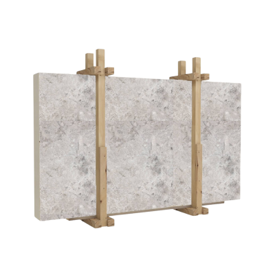 Travertena Tundra Gray Marble Slab